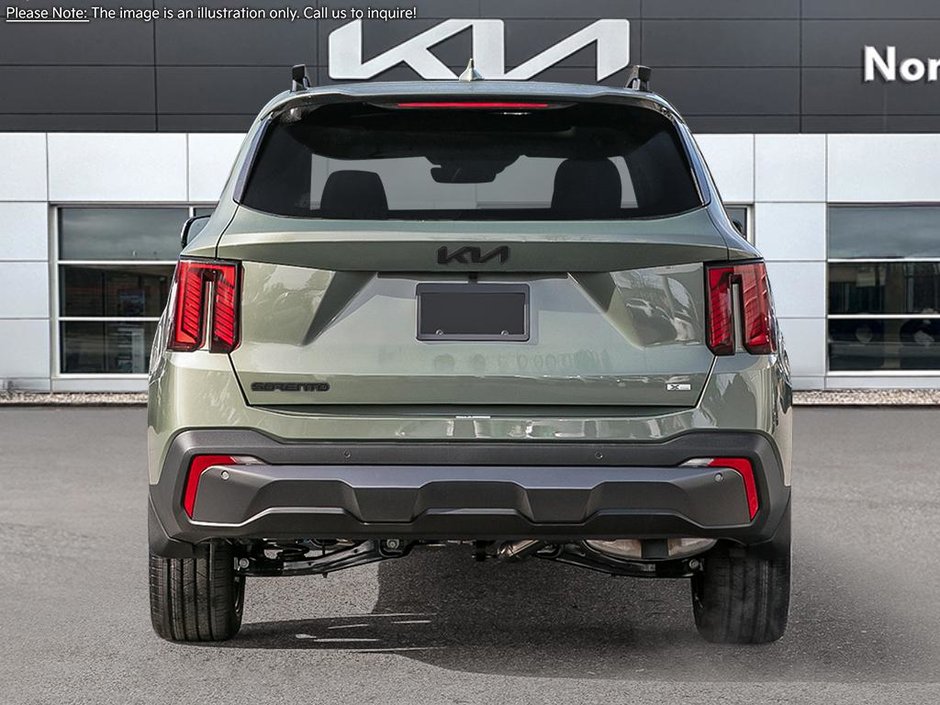 2025 Kia Sorento X-Line Limited Black Interior-4