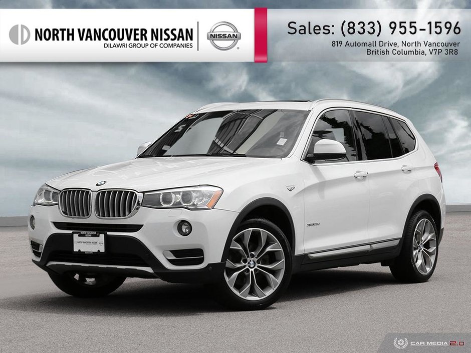 North Vancouver Nissan 2016 Bmw X3 Xdrive28d