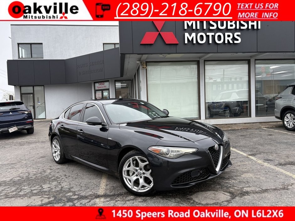 2018 Alfa Romeo GIULIA TI   AWD   HARMAN/KARDON   PANO   BLIND SPOT in Oakville, Ontario