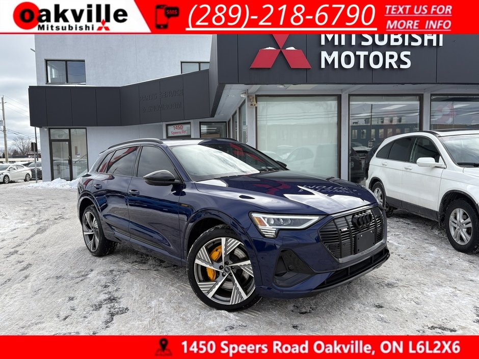 2022 Audi E-TRON TECHNIK   QUATTRO   ELECTRIC   S-LINE   HUD   NAV in Oakville, Ontario