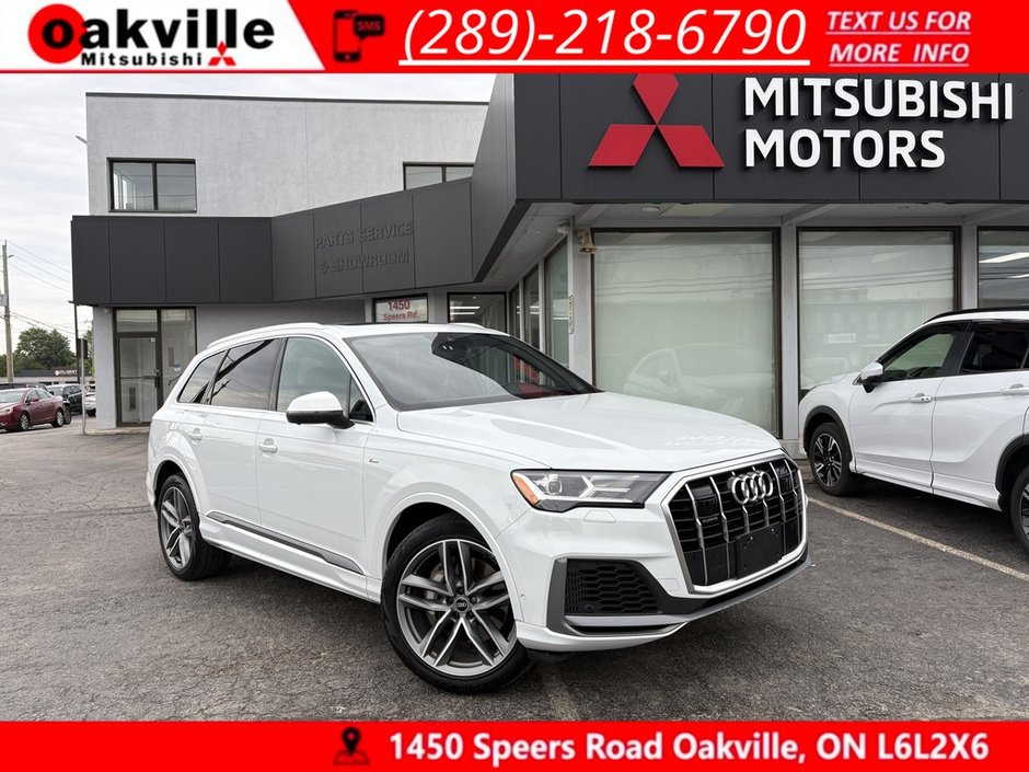 2021 Audi Q7 PROGRESSIV   S-LINE   QUATTRO   7 PASS   HTD/VNT in Oakville, Ontario