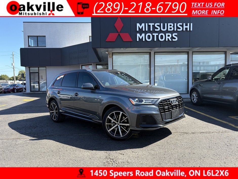 2022 Audi Q7 55   QUATTRO   S-LINE   7 PASS   PANO   NAV in Oakville, Ontario