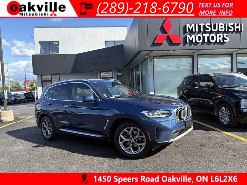 2022 BMW X3 XDRIVE   30I   PANO   NAV   BUCAM   HTD SEATS in Oakville, Ontario
