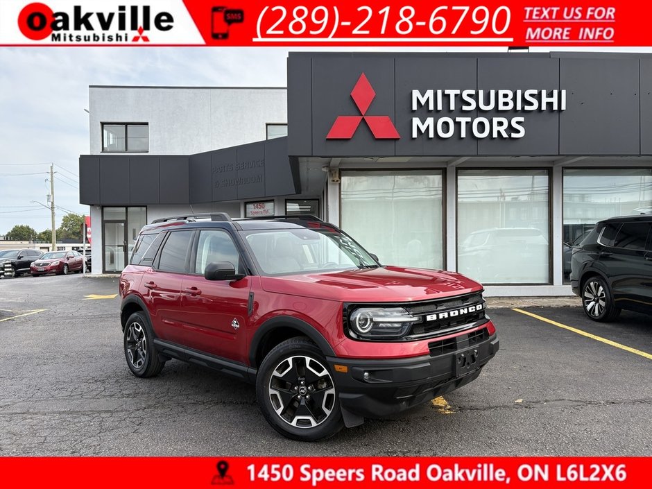 2021 Ford Bronco Sport OUTER BANKS   B&O SOUND   SUNROOF   NAV in Oakville, Ontario