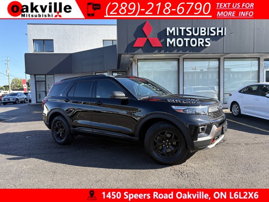 2022 Ford Explorer TIMBERLINE   7 PASS   CPTN CHAIRS   PANO   NAV in Oakville, Ontario