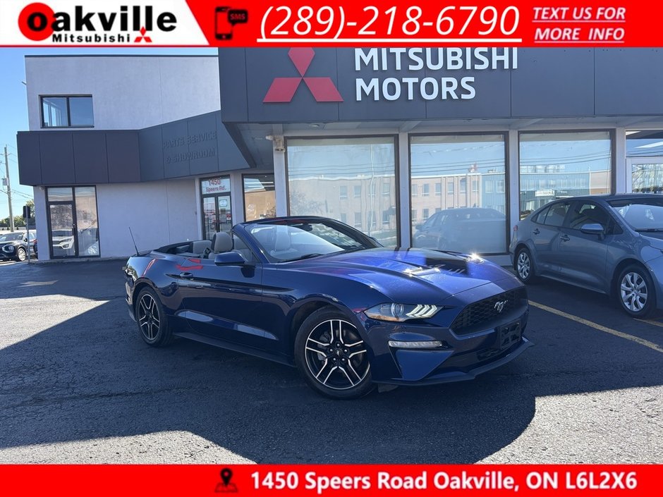 2018 Ford Mustang CONVERTIBLE   AUTO   CARPLAY   HTD SEATS in Oakville, Ontario