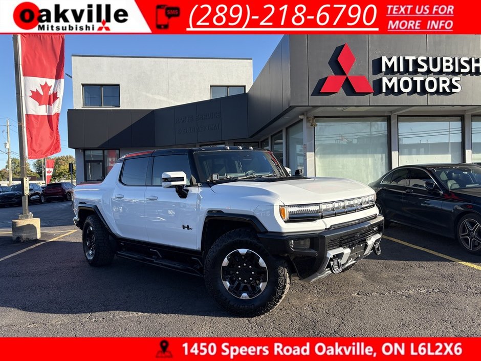 2024 GMC HUMMER EV Pickup E4WD   CREW CAB   2X   ELECTRIC   CLEAN CARFAX in Oakville, Ontario
