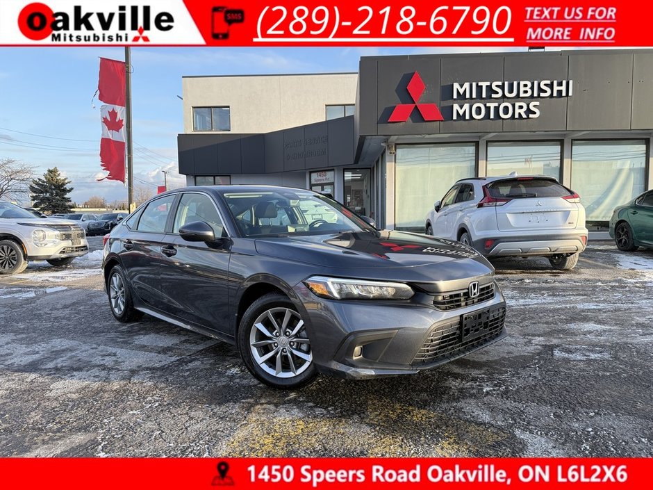 2023 Honda Civic Sedan EX   AUTO   BU CAM   SUNROOF   CARPLAY   HTD SEAT in Oakville, Ontario