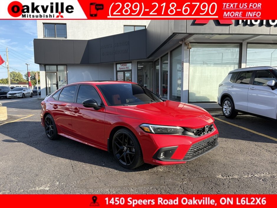 2022 Honda Civic Si Sedan SI   MANUAL   SUNROOF   BOSE   NAV   BU CAM in Oakville, Ontario