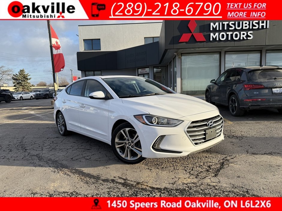 2017 Hyundai Elantra SUNROOF   AUTO   BU CAM   CARPLAY   HTD STEER in Oakville, Ontario