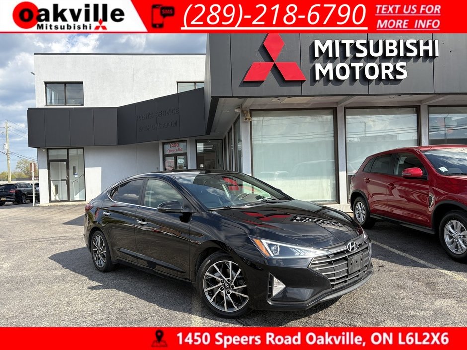 2019 Hyundai Elantra LUXURY   AUTO   LEATHER   CARPLAY   SUNROOF in Oakville, Ontario