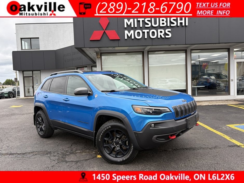 2021 Jeep Cherokee TRAILHAWK ELITE   AWD   LTHR   PANO   HTD/VNT in Oakville, Ontario