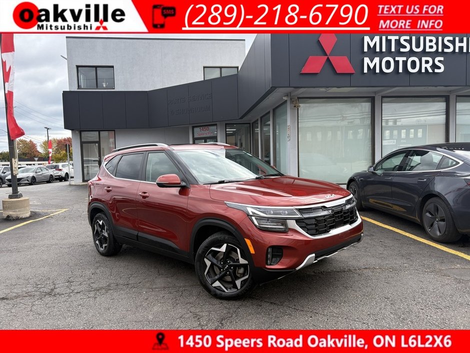2024 Kia Seltos EX PREMIUM   AWD   HTD/VNT SEATS   SUNROOF   LTHR in Oakville, Ontario