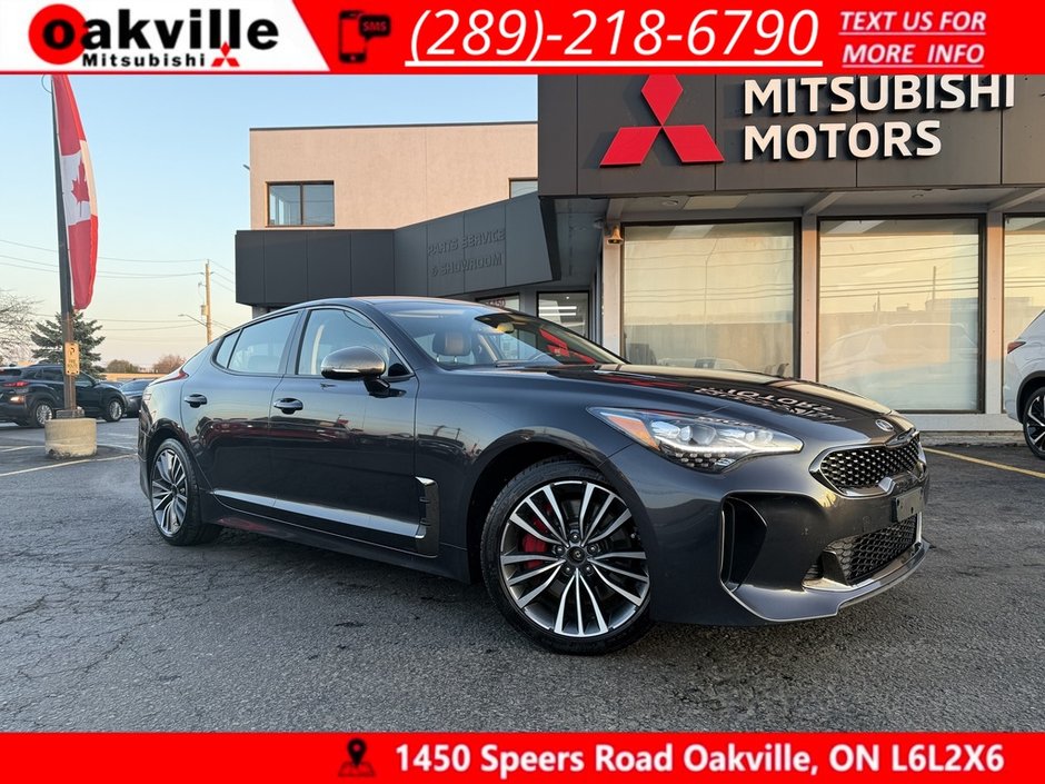 2019 Kia Stinger GT-LINE   AWD   B/U CAM   LEATHER   UVO   CARPLAY in Oakville, Ontario