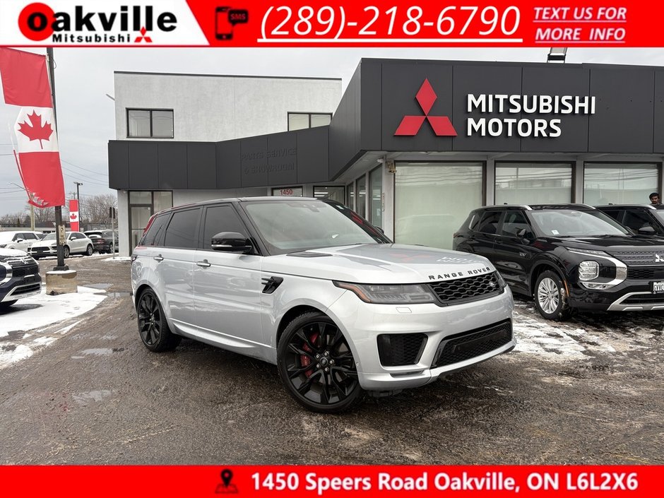 2022 Land Rover Range Rover Sport HST   RED INTERIOR   HTD/VNT SEATS   CARPLAY in Oakville, Ontario