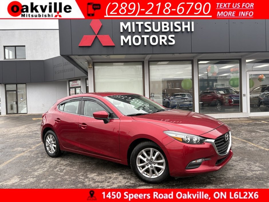 2018 Mazda 3 Sport GS   AUTO   LEATHER   BOSE   BLIND SPOT   HTD SEAT in Oakville, Ontario