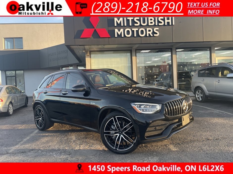 2022 Mercedes-Benz GLC AMG   GLC 43   4MATIC   RED INTERIOR   CARBON in Oakville, Ontario