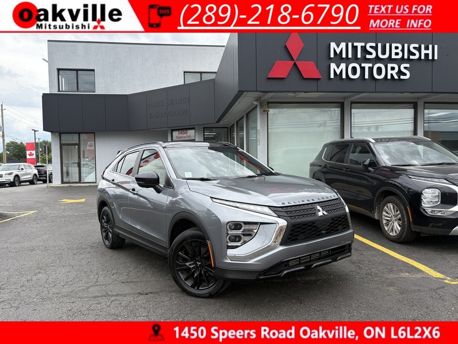 2024 Mitsubishi ECLIPSE CROSS NOIR   CPO   SUNROOF   360 CAM   CARPLAY in Oakville, Ontario