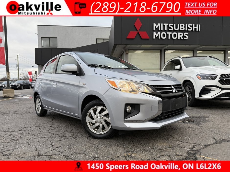2023 Mitsubishi Mirage SE   BU CAM   7DISPLAY   CARPLAY   ALLOY in Oakville, Ontario