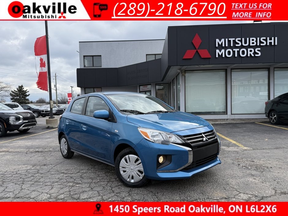 2023 Mitsubishi Mirage ES   AUTO   CPO   RATES AS LOW AS 0.90% in Oakville, Ontario