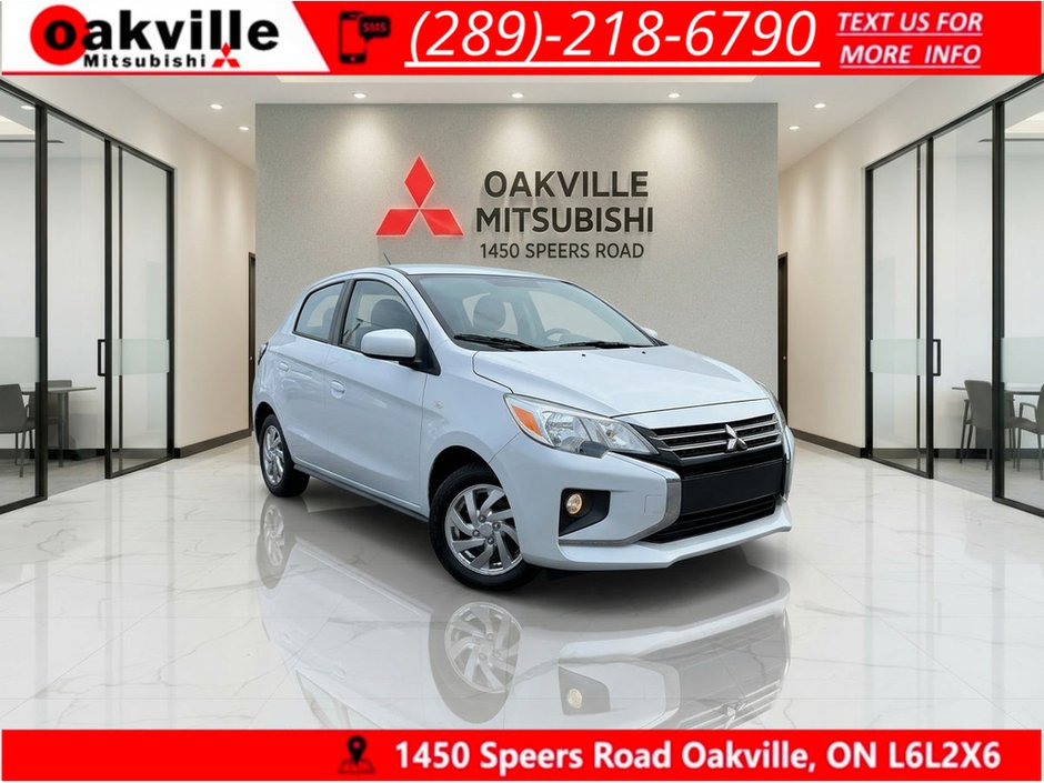 2024 Mitsubishi Mirage ES   AUTO   CPO   B\U CAM   HTD SEATS in Oakville, Ontario