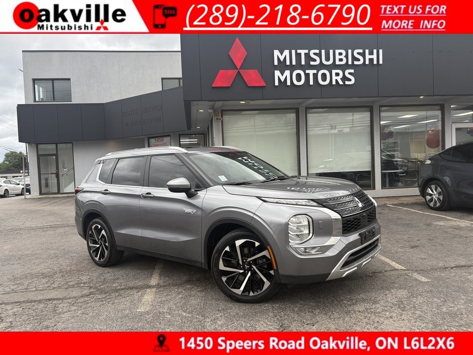 2023 Mitsubishi OUTLANDER PHEV SEL   S-AWC   7 PASS   360 CAM   NAV   BLIND SPOT in Oakville, Ontario