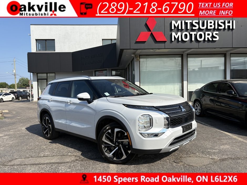 2024 Mitsubishi Outlander CPO   S-AWC   SEL   7 PASS   LTHR   NAV   360 CAM in Oakville, Ontario