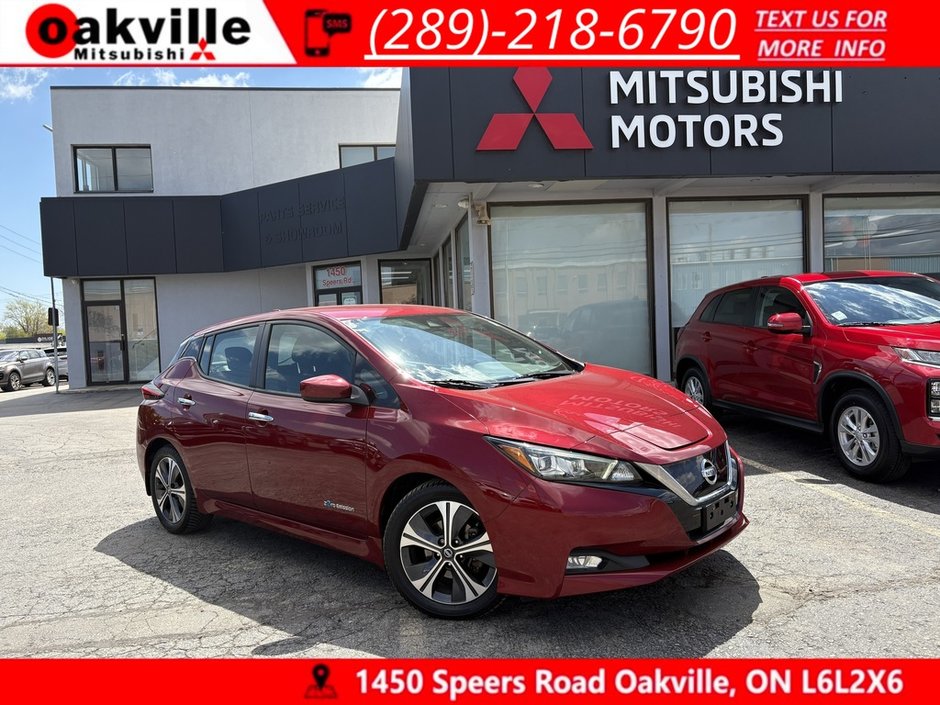 2018 Nissan Leaf SV   ELECTRIC   HTD SEATS   BU CAM   BLIND SPOT in Oakville, Ontario