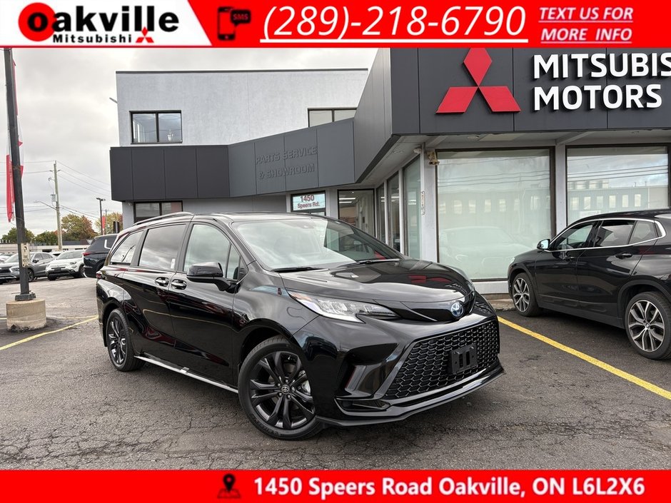 2025 Toyota Sienna XSE   HYBRID   7 PASS   ONLY 24 KM   POWER DOOR in Oakville, Ontario