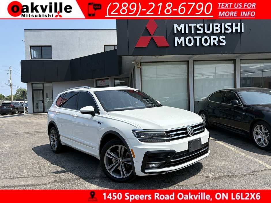 2019 Volkswagen Tiguan HIGHLINE   R-LINE   LTHR   NAV   PANO   BLIND SPOT in Oakville, Ontario