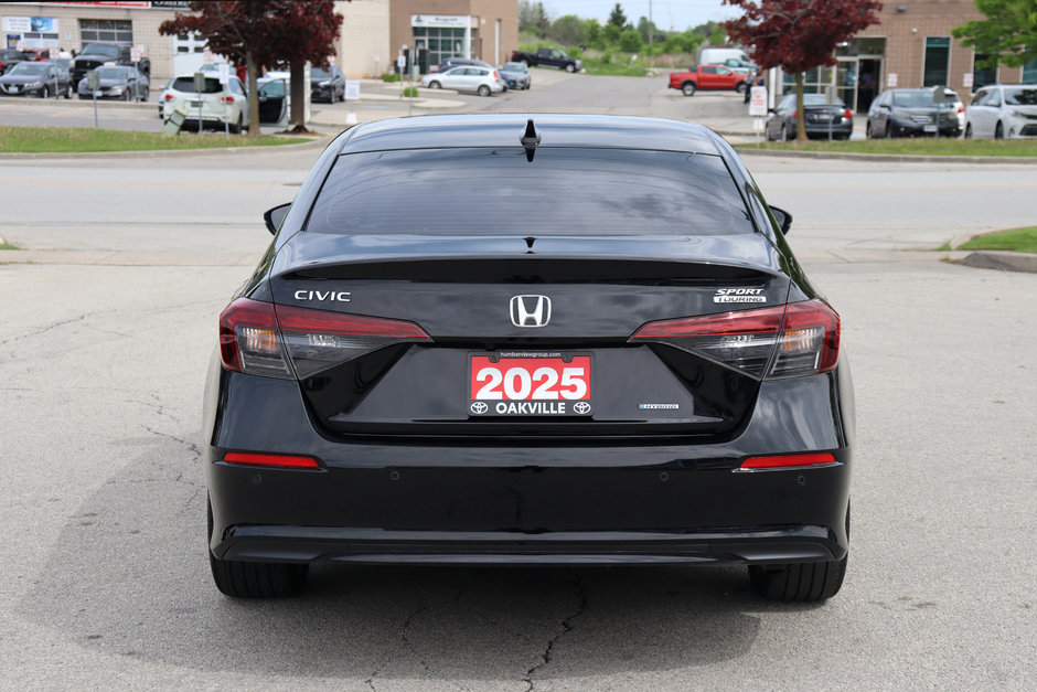 2025 Honda Civic Sedan Hybrid Sport Touring Lease Trade-in | Park Sensors-2