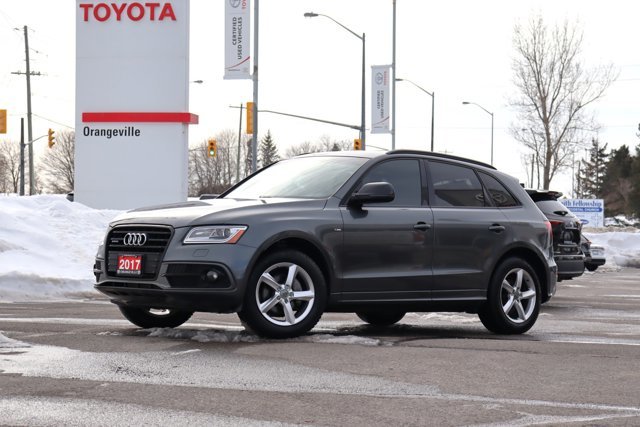 2017 Audi Q5 2.0T Technik S-Line, Quattro, 2 Sets of Wheels, Leather Heated Seats, Sunroof, Navigation-0