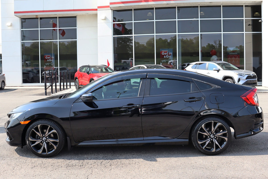 2019 Honda Civic Sedan Sport, Clean Carfax, Safety Certified, Heated Front Seats, Sunroof, Android Auto, Apple Carplay-1
