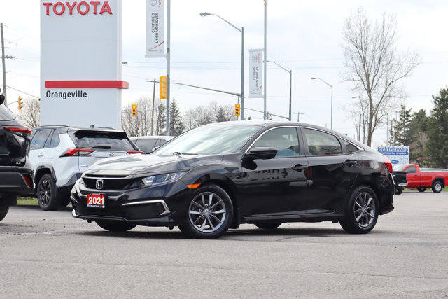 2021 Honda Civic Sedan EX, Safety Certified, Heated Seats, Sunroof, Android Auto, Apple Carplay, Adaptive Cruise-0