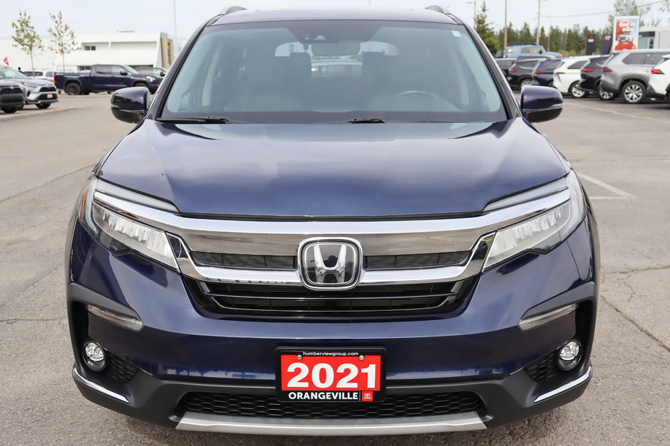 2021 Honda Pilot Touring AWD, 8 Pass, One Owner, Clean Carfax, Leather Heated Seats, Overhead Blu-Ray Player, Sunroof-4