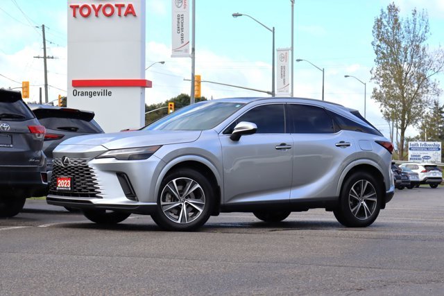 2023 Lexus RX 350h Hybrid Electric AWD, Leather Heated/Ventilated Seats, Heated Steering, Sunroof, Trail Mode-0