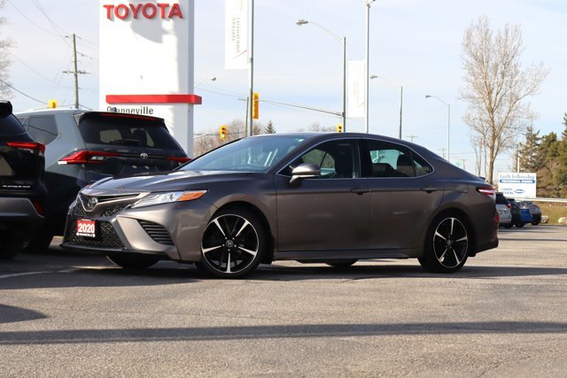 2020 Toyota Camry XSE, Leather Heated Seats, Panoramic Sunroof, Blind Spot Monitor, Brand New Tires, Alignment Service-0