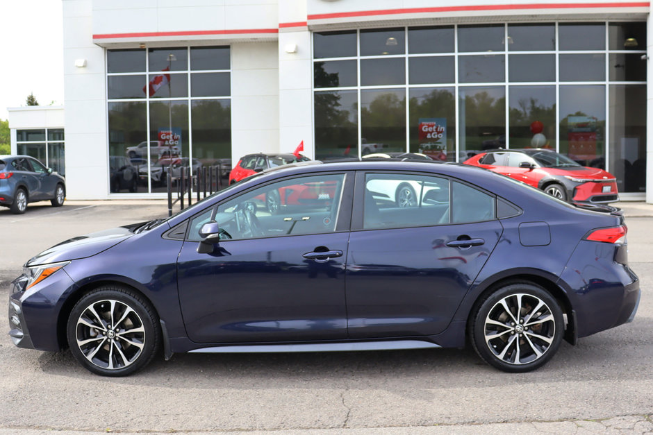 2020 Toyota Corolla SE, Low KM! One Owner, Heated Front Seats, Apple Carplay, Bluetooth, Sport Mode, Blind Spot Monitor-1