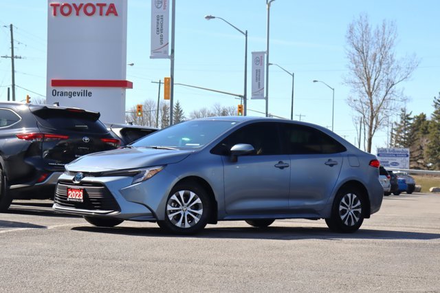 2023 Toyota Corolla Low KM! LE Hybrid Electric, Heated Front Seats, Blind Spot Monitor, EV Mode, One Owner, Clean Carfax-0