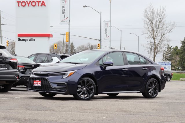 2023 Toyota Corolla XSE, Low KM!! Toyota Certified Used, Clean Carfax, Heated Front & Rear Seats, Sunroof, Navigation-0