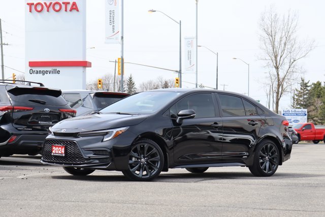 2024 Toyota Corolla SE Hybrid Electric AWD, Low KM!! Clean Carfax, Toyota Certified Used, Heated Seats/Steering, Sunroof-0