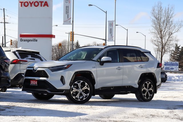 2024 Toyota RAV4 Prime XSE Plug-In Hybrid Electric, SUPER LOW KM!! Clean Carfax, Up to 60KM EV Range, Heated Seats, Sunroof-0