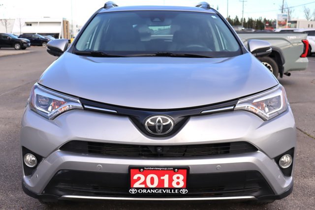 2018 Toyota RAV4 Limited AWD, Low KM! Leather Heated Seats / Steering, Sunroof, Nav, 360 Camera, Clean Carfax-4