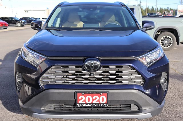 2020 Toyota RAV4 Limited AWD, Leather Heated/Ventilated Seats, Heated Steering, Sunroof, 360 Camera Clean Carfax-4