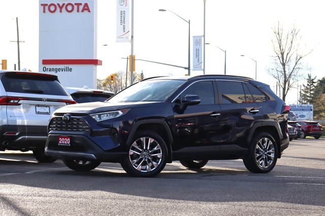 2020 Toyota RAV4 Limited AWD, Leather Heated/Ventilated Seats, Heated Steering, Sunroof, 360 Camera Clean Carfax-0