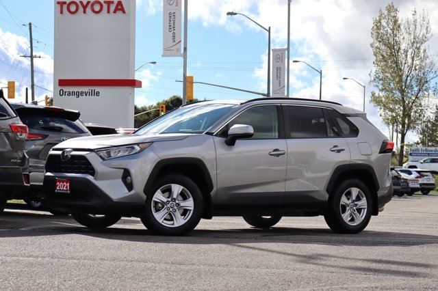 2021 Toyota RAV4 XLE AWD, Heated Front Seats / Steering, Sunroof, Blind Spot, Power Tailgate, Clean Carfax-0