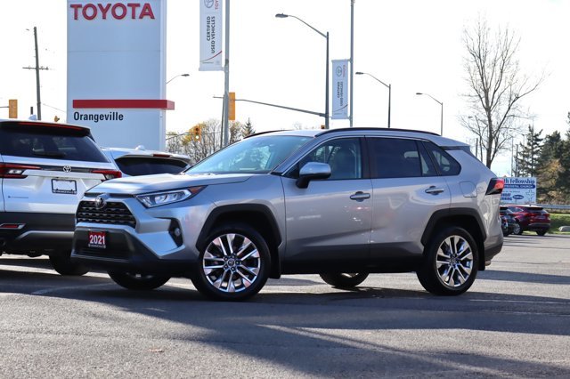 2021 Toyota RAV4 XLE Premium AWD, Leather Heated Seats / Steering, Sunroof, Power Tailgate, Blind Spot, Clean Carfax-0