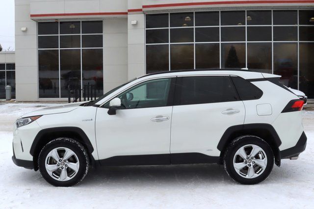 2021 Toyota RAV4 Limited Hybrid Electric AWD, LOW KM!! Clean Clean Carfax, Leather Heated / Ventilated Seats, Sunroof-1