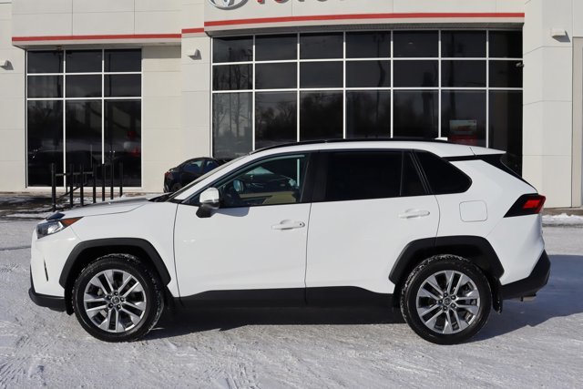 2021 Toyota RAV4 XLE Premium AWD, Clean Carfax, One Owner, Beige Leather Heated Seats, Heated Steering, Sunroof-1