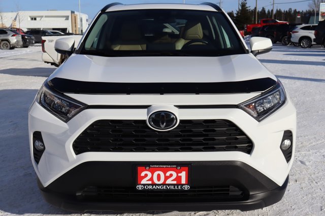 2021 Toyota RAV4 XLE Premium AWD, Clean Carfax, One Owner, Beige Leather Heated Seats, Heated Steering, Sunroof-4